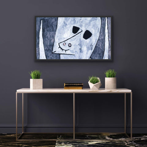 "Monochrome Whispers" Framed poster