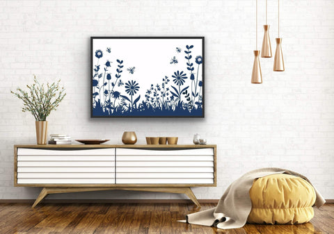 "Light and Balance" Framed matte paper poster
