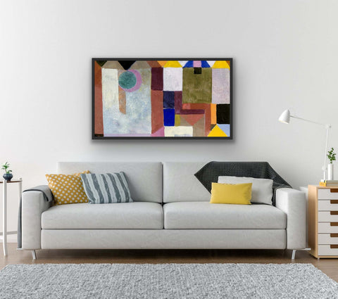 "Living Canvas" Framed matte paper poster