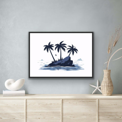 "Ephemeral Silhouettes" Framed poster