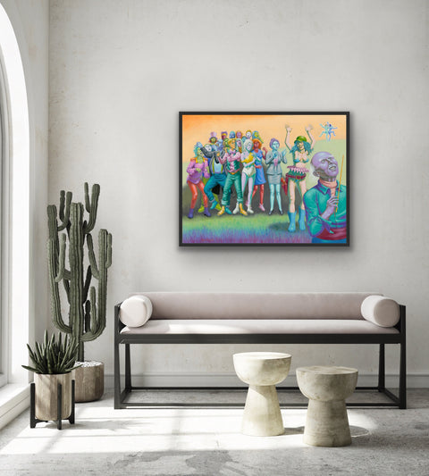 "Silent Music" by Guy Colwell - Hahnemühle paper, 45x60cm / 18x24" - Print ONLY version