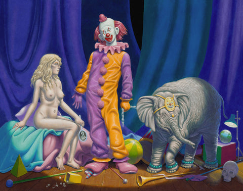 "Another Joke" by Guy Collwell - Hahnemühle paper, 50x50cm / 20x20"