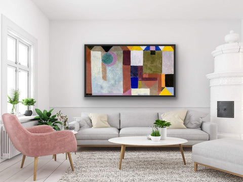 "Living Canvas" Framed matte paper poster