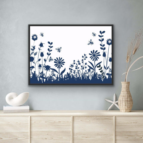 "Light and Balance" Framed matte paper poster