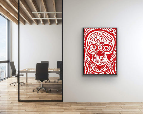 " Skulls" Framed poster