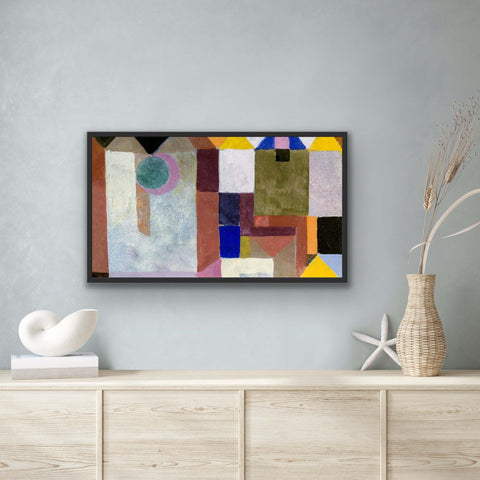 "Living Canvas" Framed matte paper poster