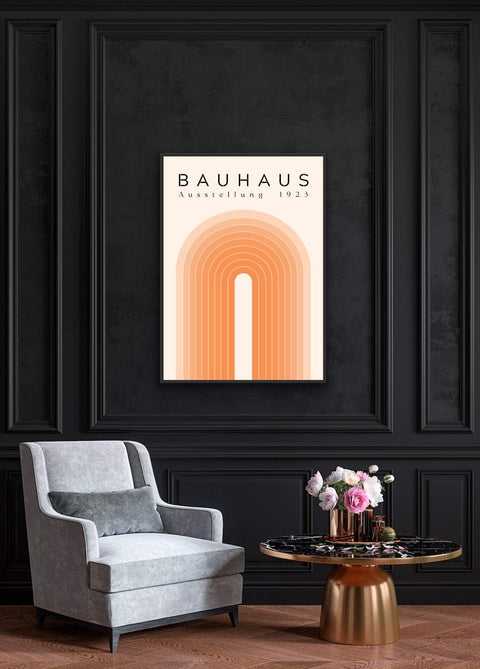 "Bauhaus modern" Framed poster