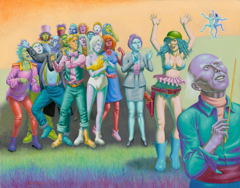 "Silent Music" by Guy Colwell - Hahnemühle paper, 45x60cm / 18x24" - Print ONLY version