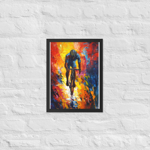 "Mystic Fusion" Framed matte paper poster
