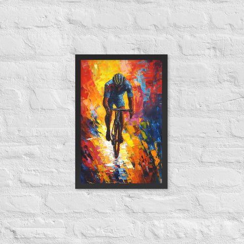 "Mystic Fusion" Framed matte paper poster