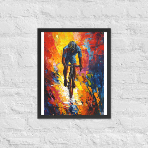 "Mystic Fusion" Framed matte paper poster