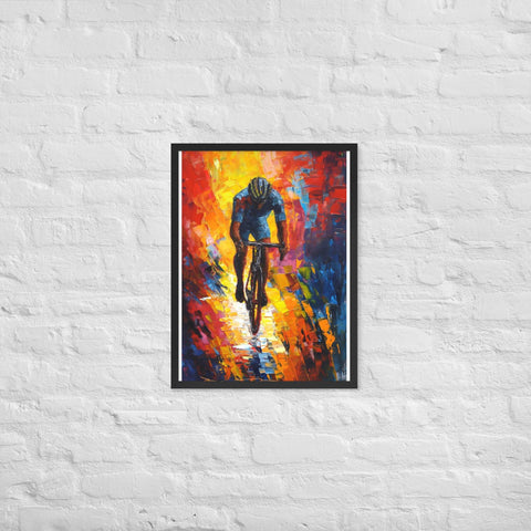 "Mystic Fusion" Framed matte paper poster