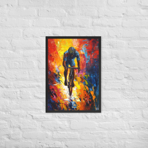 "Mystic Fusion" Framed matte paper poster