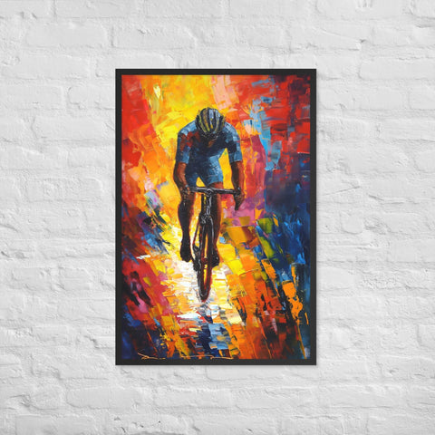 "Mystic Fusion" Framed matte paper poster