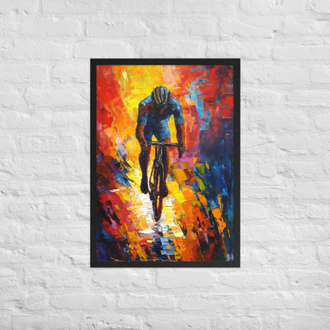 "Mystic Fusion" Framed matte paper poster