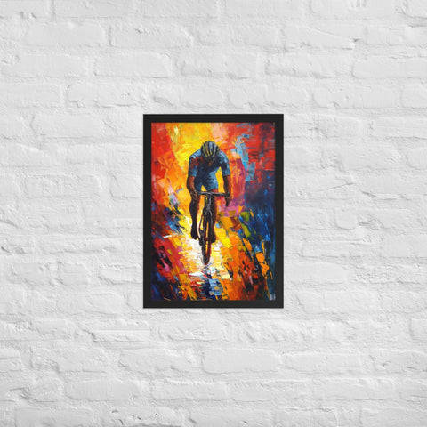 "Mystic Fusion" Framed matte paper poster