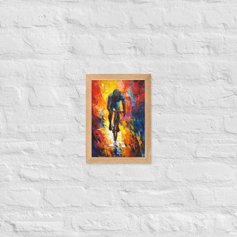 "Mystic Fusion" Framed matte paper poster