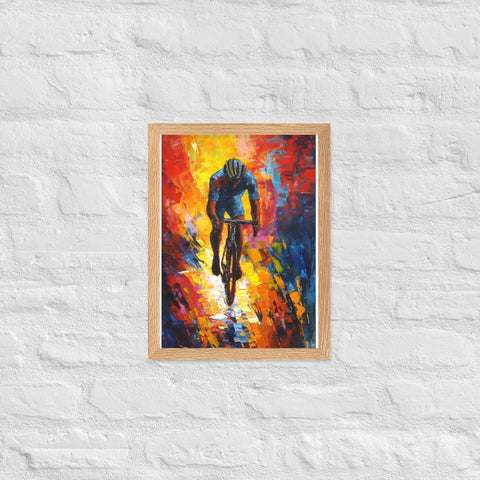 "Mystic Fusion" Framed matte paper poster