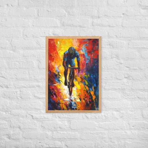 "Mystic Fusion" Framed matte paper poster