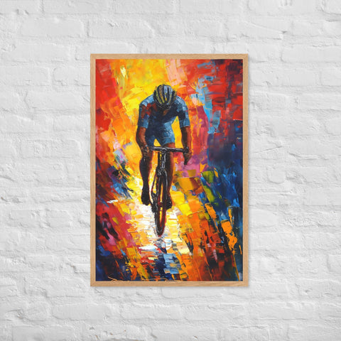 "Mystic Fusion" Framed matte paper poster