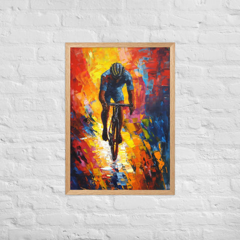"Mystic Fusion" Framed matte paper poster