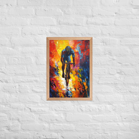 "Mystic Fusion" Framed matte paper poster