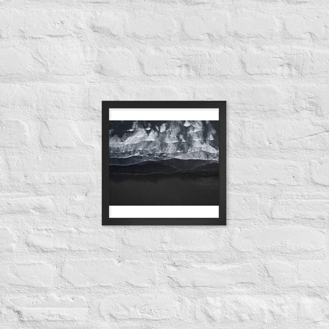 "Urban Memories" framed poster