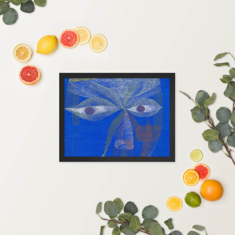 "Electric Serenity" Framed poster