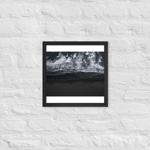 "Urban Memories" framed poster