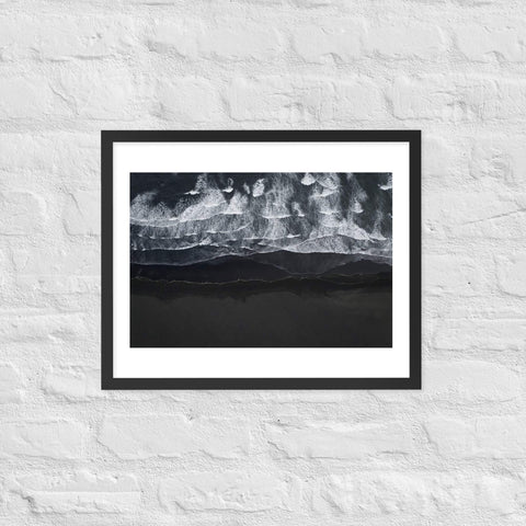"Urban Memories" framed poster