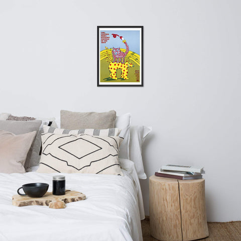 "Garden Dreams" Framed poster