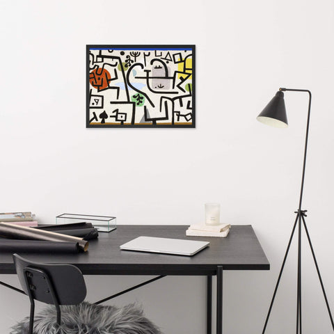 "Eclectic Dreams" framed poster