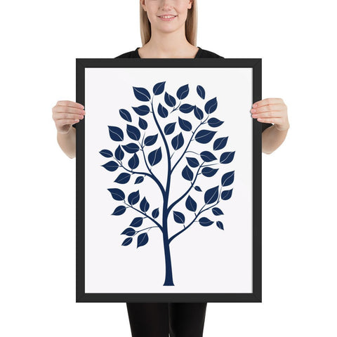 "Celestial Harmony" She is an analyst. Framed poster
