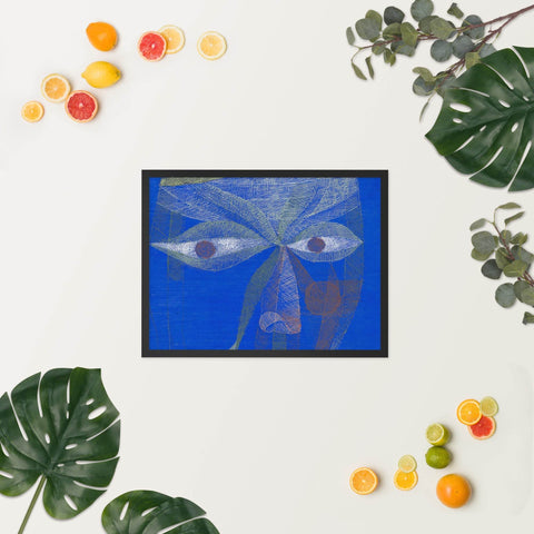 "Electric Serenity" Framed poster