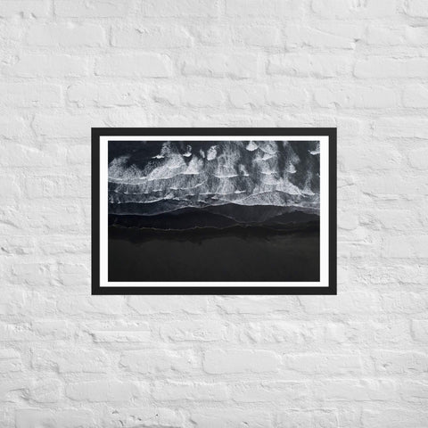 "Urban Memories" framed poster