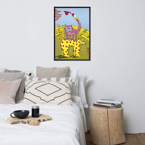 "Garden Dreams" Framed poster
