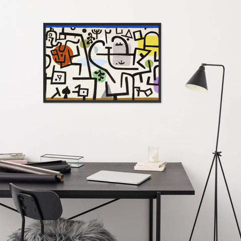 "Eclectic Dreams" framed poster