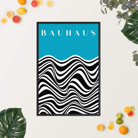 "Blue Echo" Framed poster