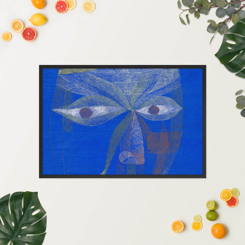 "Electric Serenity" Framed poster