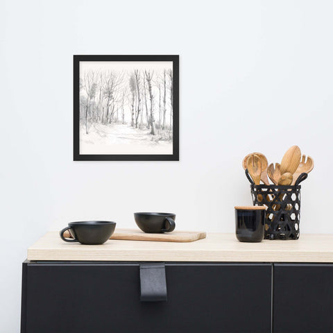 "Whispers of Simplicity" framed poster