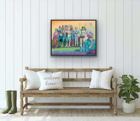 "Silent Music" by Guy Colwell - Hahnemühle paper, 45x60cm / 18x24" -  Print ONLY version