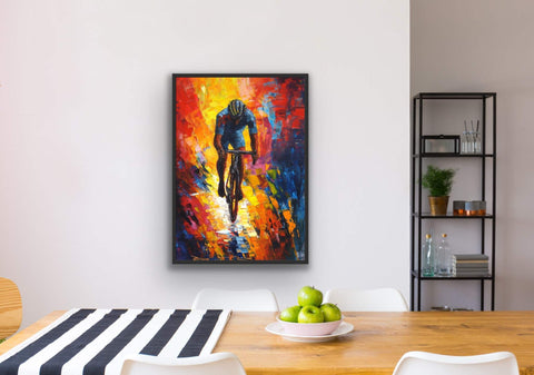 "Mystic Fusion" Framed matte paper poster
