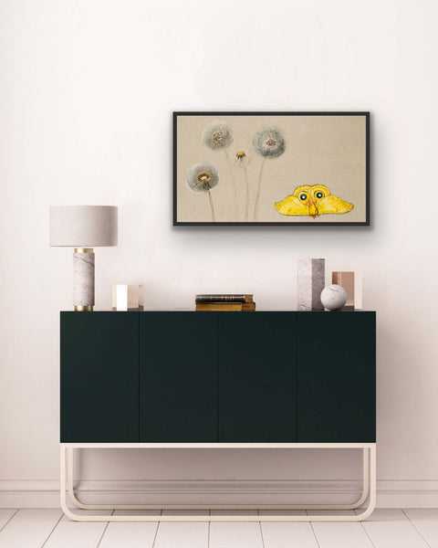 "Botanical Lines" Framed poster