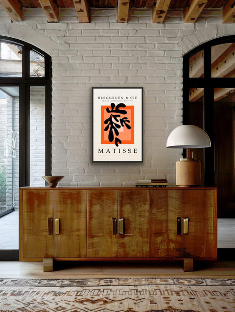 “Matisse at Berggruen” – A Bold Ode to Modernism - framed poster 24 x36"