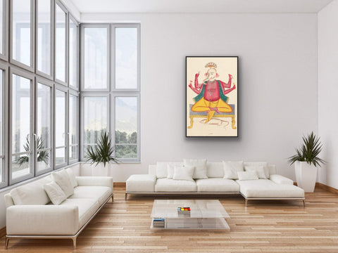 "Waves of Warmth" Framed poster