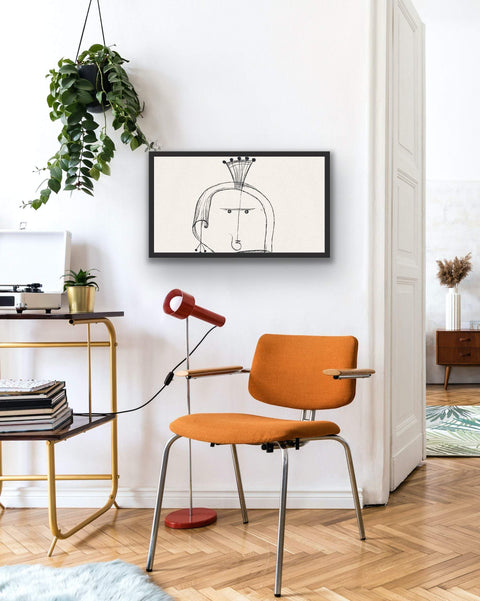 "Creative Bloom" framed poster