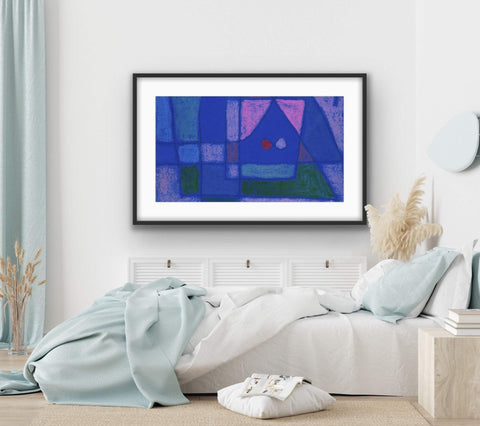 "Midnight Whispers" framed poster