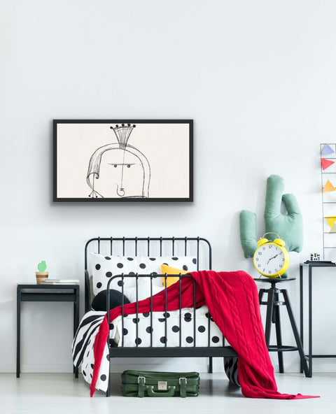 "Creative Bloom" framed poster