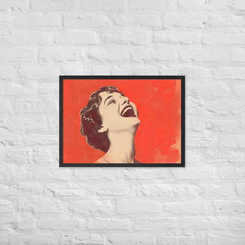 "Timeless Muse" framed poster