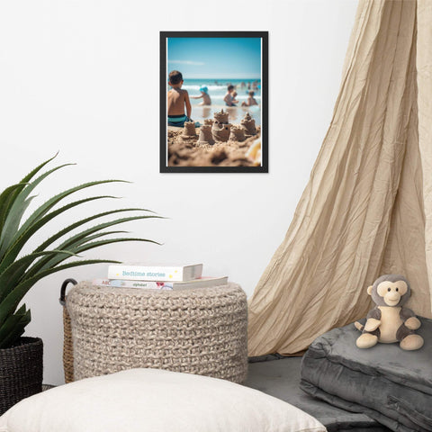 "Sands of Connection" Framed poster
